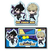 ワンパンマン ぷかっしゅアクリルフィギュア ワンパンマン 音速のソニック＆ジェノス [キャラクターグッズ]
