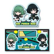 ワンパンマン ぷかっしゅアクリルフィギュア ワンパンマン 戦慄のタツマキ＆地獄のフブキ [キャラクターグッズ]