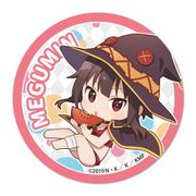 映画 この素晴らしい世界に祝福を！紅伝説 ぷかっしゅ缶バッチ 映画 この素晴らしい世界に祝福を！紅伝説 水着ver. めぐみん [キャラクターグッズ]