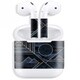 AirPods/AirPods2019用スキンシール ツキ
