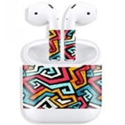 AirPods/AirPods2019用スキンシール ジグザグ