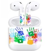 AirPods/AirPods2019用スキンシール ハンドペイント