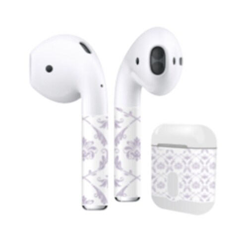 Air Pods Pods19用スキンシール エレガントwh