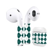 Air Pods/Air Pods2019用スキンシール アーガイルBL