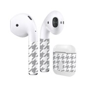 Air Pods/Air Pods2019用スキンシール 千鳥格子SV