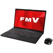 ノートパソコン LIFEBOOK AHシリーズ/15.6型ワイド/Corei7-8565U/メモリ 8GB/SSD 256GB/Blu-rayドライブ/Windows 10 Home 64ビット/Office Home and Business 2019/ブライトブラック/ヨドバシカメラオリジナルモデル FMVA55D1BC