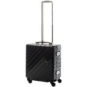 ハードスーツケース ナロースクエア S 旅行日数目安:1~2泊 40L TSAロック搭載 機内持ち込み可 ブラック 85-76511