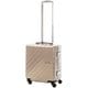 ハードスーツケース ナロースクエア S 旅行日数目安：1～2泊 40L TSAロック搭載 機内持ち込み可 ゴールド 85-76519