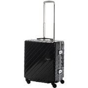 ハードスーツケース ナロースクエア M 旅行日数目安:2~3泊 55L TSAロック搭載 ブラック 85-76521