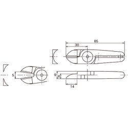 ヨドバシ.com - ベッセル VESSEL NW10AJ [ベッセル 樹脂用ストレート刃