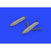 EDU672216 AGM-158 JASSM 長距離巡航ミサイル 2個入り [1/72スケール ブラッシン：レジンパーツ]
