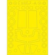 EDUEX657 U-2A Tフェース 両面塗装マスクシール AFVクラブ用 [1/48スケール 樹脂製塗装用マスキングシール]