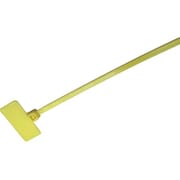 パンドウイット 旗型タイプナイロン結束バンド 黄 (1000本入) PLF1M-M4Y
