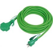 日動 トリプルポッキン延長コード 緑 アース付 10m PPTVS-10E-MIDORI