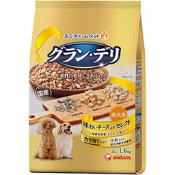 グラン・デリ カリカリ仕立て 成犬用 味わいチーズ入りセレクト