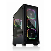 StarryFort SF30 アドレッサブルRGB LED Sync対応 ATXゲーミングPCケース ECA-SF30-M1BB-ARGB