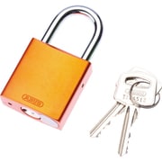 パンドウイット ロックアウト用ハイセキュリティパドロック オレンジ PSL-7OR