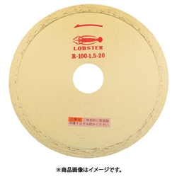 R-100 [エビ ダイヤモンドホイール リムタイプ 101mm]