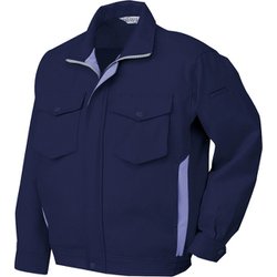 RC [ミドリ安全 エコ帯電防止 男女共用ブルゾン ネイビー S]