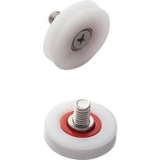 スガツネ工業 防錆型樹脂ベアリング RCD型 外周溝タイプ 軸かしめ仕様 (210-140-851) 1個 RCD-227/P5SUS
