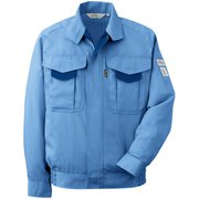 RCS [ミドリ安全 春夏 エコ帯電防止 長袖ブルゾン ブルー 5L]