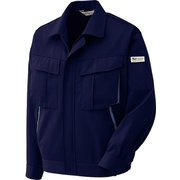 RCS [ミドリ安全 春夏 エコ帯電防止 男女ペア長袖ブルゾン ネイビー L]