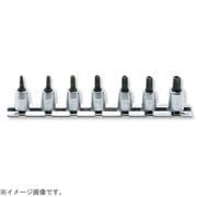 RS2025/7-IPR [コーケン 6.35mm差込 イジリ止めトルクスプラスビットソケットセット 7ヶ組]