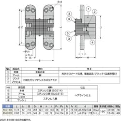 ヨドバシ.com - スガツネ工業 RS-218SS [スガツネ工業 超重量用隠し丁