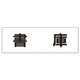 RS2-30 [ユニット 室名表示板 書庫 アクリル(白) 80×240×3厚]