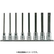 RS3025/8-L100R [コーケン 9.5mm差込 トルクスビットソケット(丸軸)レールセット 8ヶ組]