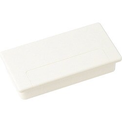 S100-50W [スガツネ工業 配線孔キャップ S100-50型 PAT （210-031-800） 1個]