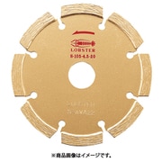 S10545 [エビ ダイヤモンドホイール セグメントタイプ 105mm 厚み4.5mm]