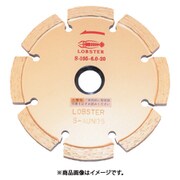 S10560 [エビ ダイヤモンドホイール セグメントタイプ 105mm 厚み6mm]