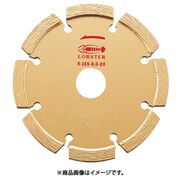 S10580 [エビ ダイヤモンドホイール セグメントタイプ 105mm 厚み8mm]