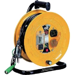 ハタヤ コンパクトタイプ 単相100Vアース付10m ブレーカー・温度センサー SBJ3-101KE