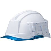 SC-19PCL-ID-RA3-ALPHA-W/BL [ミドリ安全 IDケース付ヘルメット SC-19PCL-ID RA3 α ホワイト/ブルー]