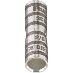 パンドウイット 銅製バットスプライス 標準バレル 電線サイズ750kcmil SCS750-6 SCS750-6