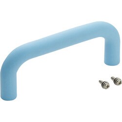 スガツネ工業 ソフトグリップハンドル SGH-200 除電・抗菌タイプ （100-013-022） 1個 SGH-200