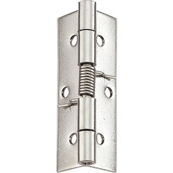 スガツネ工業 ステンレス鋼製スプリング蝶番 SH-C型 （170-099-787） 1個 SH-80C
