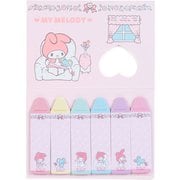 マイメロディ クレヨン型ふせん なつかしスクール [キャラクターグッズ]