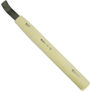 河清刃物 本職用彫刻刀 出丸(平丸) 21mm CO11