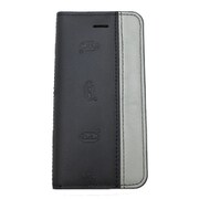 2-Ton Book Type Case iPhone 8/7 BK [iPhone 8/7用ケース]