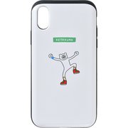 けたくまのスマホカバー iPhone XS/iPhone X ハイテンションWH