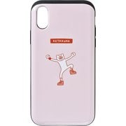けたくまのスマホカバー iPhone XS/iPhone X ハイテンションRD