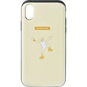 けたくまのスマホカバー iPhone XS/iPhone X ハイテンションYE