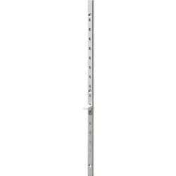 SPE-2620 [スガツネ工業 ステンレス鋼製棚柱 SPE型 シルバー （120-021-423） 1本]