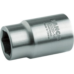 SS210-10 [バーコ ステンレス製6角ソケット 差込角1/4インチ、サイズ10mm]