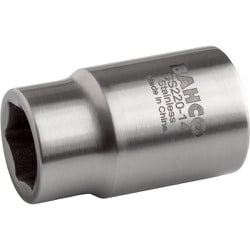 SS220-21 [バーコ ステンレス製6角ソケット 差込角1/2インチ、サイズ21mm]