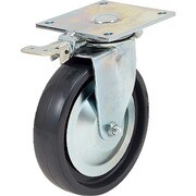 SUGT-408F-PSE [スガツネ工業 重量用キャスター 400シリーズ プレートタイプ 自在車 4ポジション旋回ロック （200-012-455） 1個]