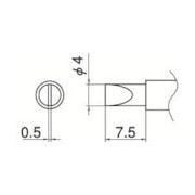 T11-D4 [白光 こて先 4D型]